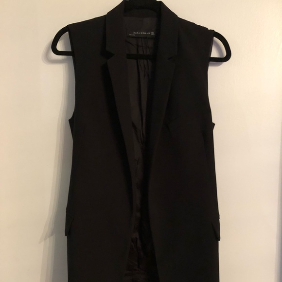 zara tuxedo vest